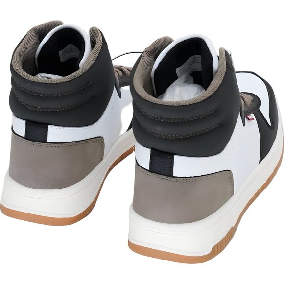 Levi's Drive High Top Sneaker White Black Casual Streetwear Men's US 8M - Picture 3 of 6